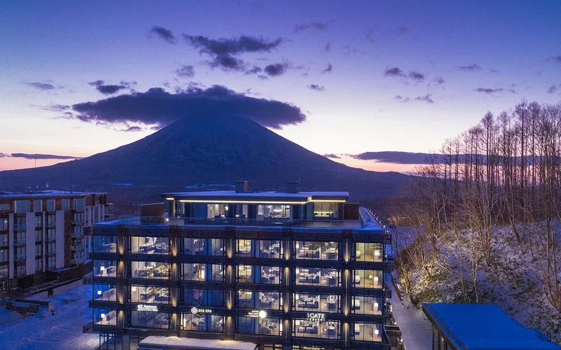 AYA Niseko at the foot of the Family Course in Upper Hirafu, a ski-in ski-out hotel in Niseko, Hokkaido