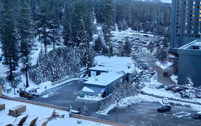 Bally's Lake Tahoe casino hotel on US-50 at Stateline, a walk from the gondola for anyone searching ski-in ski-out hotels in Lake Tahoe, Nevada