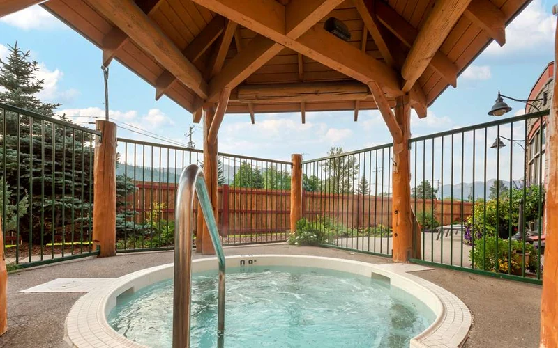 Best Western Plus Fernie Mountain Lodge on the north edge of town, the furthest lodging from the ski-in ski-out properties at Fernie Alpine Resort, British Columbia