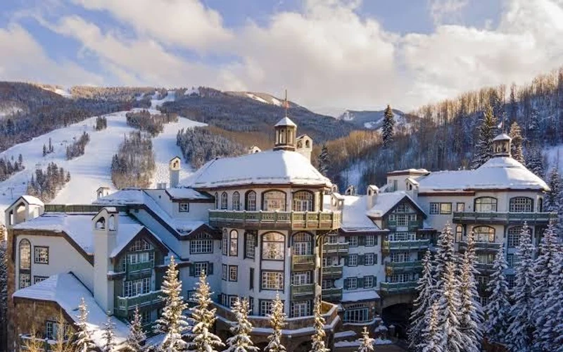 Chateau Beaver Creek on Chateau Lane, near the ski-in ski-out hotels of Beaver Creek Village, Colorado