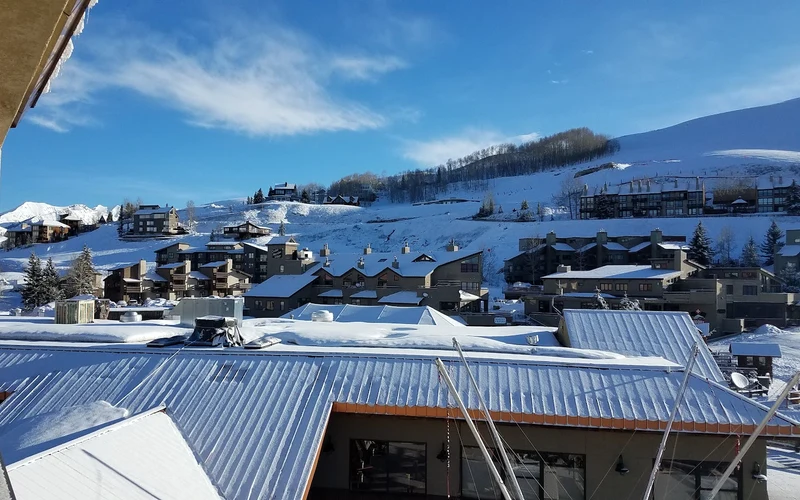 Elevation Hotel & Spa at the base of Mount Crested Butte, the closed ski-in ski-out hotel at Crested Butte, Colorado