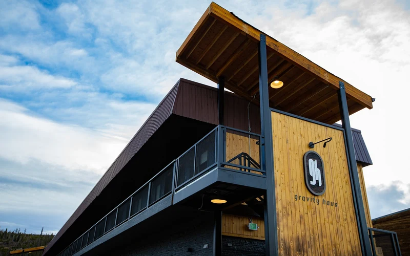 Gravity Haus in downtown Winter Park, three miles from the ski-in ski-out lodging at the resort base, Colorado