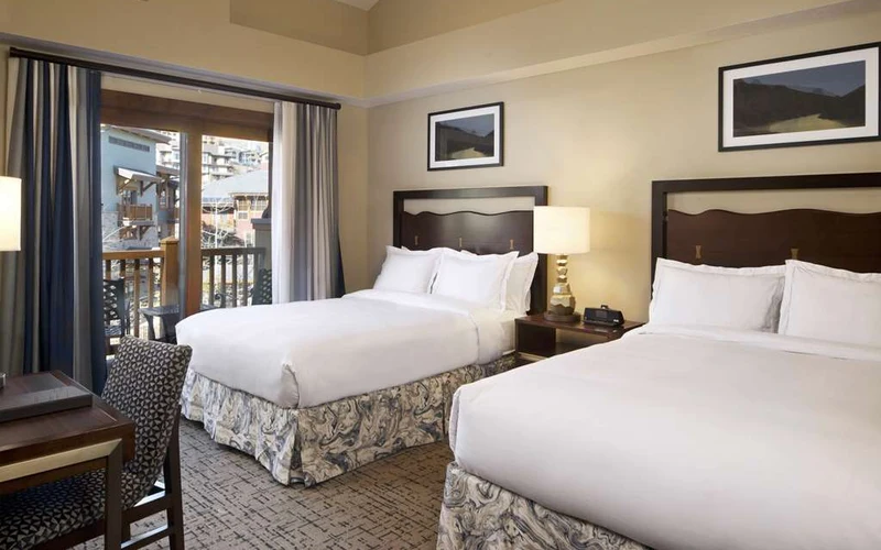 Sunrise Lodge, a Hilton Grand Vacations Club, by the Sunrise Gondola in upper Canyons Village, Park City, Utah