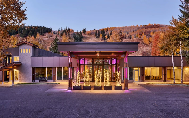 Inn at Aspen at the base of Buttermilk Mountain, the only ski-in ski-out hotel on that mountain at Aspen Snowmass, Colorado