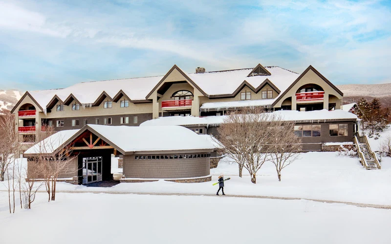Killington Mountain Lodge on the Killington Access Road, a shuttle ride from the ski-in ski-out lodging at Killington, Vermont