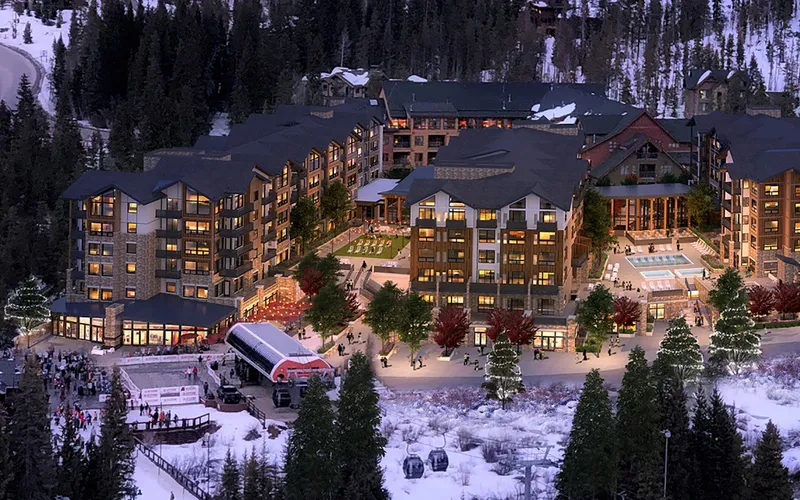 Kindred Resort at the River Run gondola, the newest ski-in ski-out lodging at Keystone, Colorado