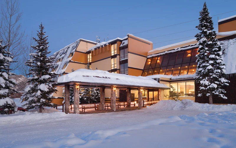 All-suite Legacy Vacation Resorts on High Point Drive, two miles from the ski-in ski-out lodging in Steamboat, Colorado