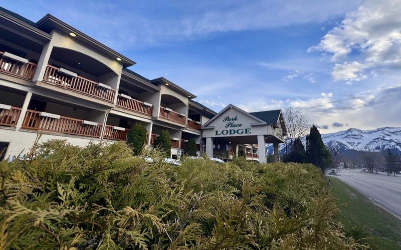 Park Place Lodge on Highway 3 in the town of Fernie, shuttle-distance lodging from the ski-in ski-out properties at Fernie Alpine Resort, British Columbia