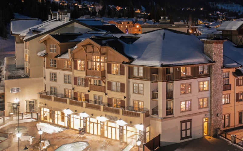 Sun Peaks Grand Hotel at the Sundance and Sunburst lift bases, ski-in ski-out lodging in Sun Peaks, British Columbia