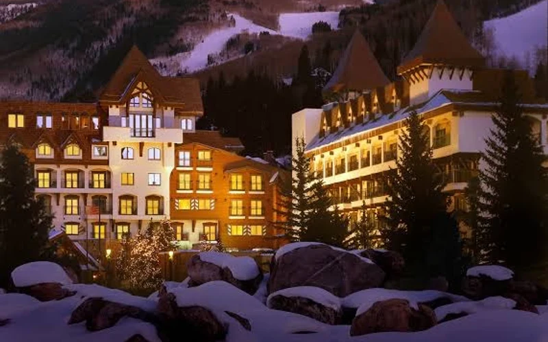 The Hythe, a Luxury Collection Resort at Lionshead in Vail, Colorado, a short walk from the Eagle Bahn Gondola