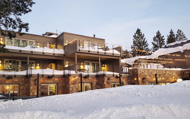 The Landing Tahoe Resort & Spa on Lakeshore Boulevard, the only five-star in this ski-in ski-out hotels comparison for Lake Tahoe, California