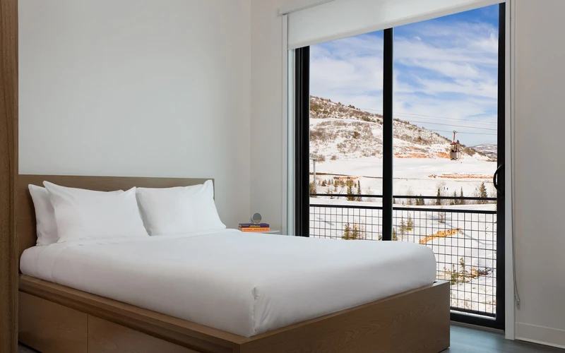 YOTELPAD Park City in Canyons Village, a short walk from the Red Pine Gondola in Park City, Utah