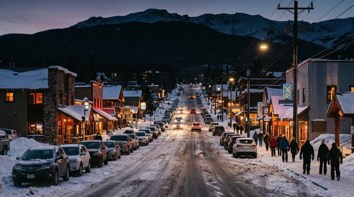 The Killington Access Road in Vermont, the four-mile strip of inns and bars that holds most lodging near the ski-in ski-out lodging at Killington